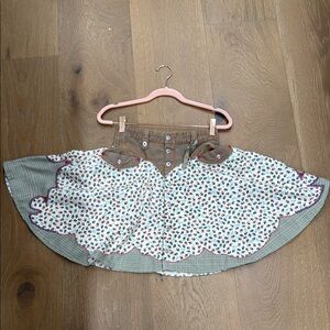 Oilily Euro 128/US 7/8 Floral Patterned girls Skirt charm twirl BOHO